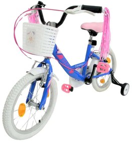 BNB Detský bicykel Sweety YS-9140 GIRL modré 16" 2024