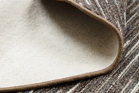 Okrúhly koberec LIBRA hnedý 962