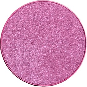 Vopi koberce Eton 2019-11 ružový koberec guľatý - 57x57 (průměr) kruh cm