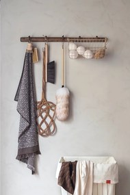 Hnedý nástenný vešiak z dubového dreva 72 cm Roots – Mette Ditmer Denmark