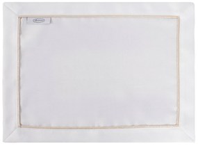 SADA 4 KS PRESTIERANIE NA STÔL MADELE 30X40 CM BIELA