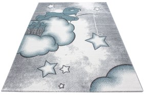 Ayyildiz Dětský kusový koberec KIDS 0580, Modrá Rozmer koberca: 160 x 230 cm
