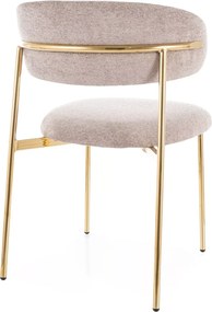 SI Stolička Elton Raven tmavá béžová