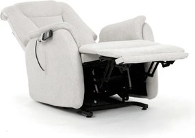 Polohovacie kreslo béžové, elektrické TV-L8963 CRM2