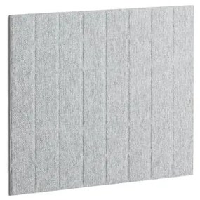 Akustický nástenný panel SPLIT, 800x600 mm, svetlošedý