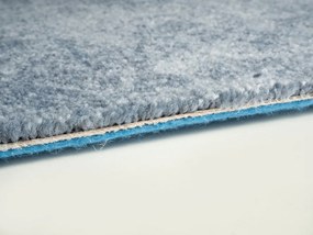 Condor Carpets, Metrážny koberec Serena 6672, na mieru, šíře 4m,5m, modrá, filc, detská izba