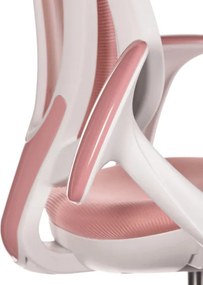 Detská otočná stolička ružová KA-C806 PINK