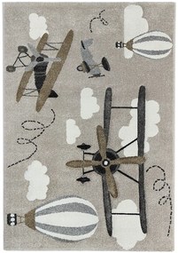 Koberce Breno Kusový koberec VEGAS KIDS 05/SBE, béžová, viacfarebná,160 x 230 cm