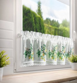 EUROFIRANY KRÁTKA ZÁCLONA NA PÁSKE KSENIA 150X30 CM VIACFAREBNÁ