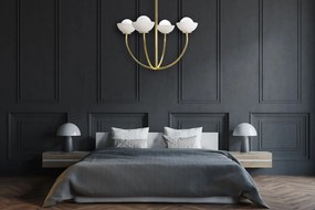 Toolight Toolight, stropné svietidlo 4xG9 APP1200-CP, zlatá-biela, OSW-04590