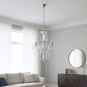 Toolight Toolight, stropné svietidlo 3xE14, EBT006-3CP, priehľadná, OSW-01241