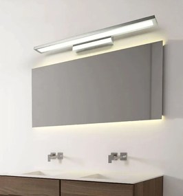 Toolight Toolight, LED kúpeľňové svietidlo nad zrkadlo 40cm APP839-1W, chrómová, OSW-06689