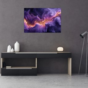 Obraz - Fialová hmlovina (90x60 cm)