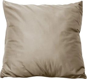 Polášek Povlak na vankúš z bavlneného saténu - Choco | 40 x 40 cm