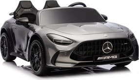 LEAN CARS Autobatéria Mercedes GT63 AMG DK-GT63 24V LCD šedá lakovaná