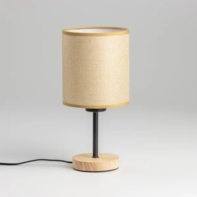 Brilagi - Stolná lampa NUBILA WOOD 1xE27/25W/230V dub/svetlohnedá
