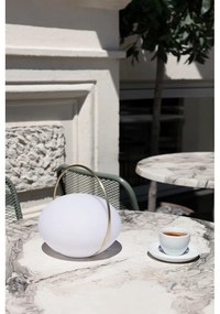 Biela LED stolová lampa so stmievačom (výška 19 cm) Orbit – UMAGE