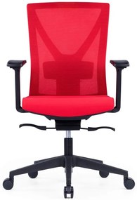 OFFICE MORE -  OFFICE MORE Kancelárska stolička NYON červená