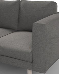 Poťah na sedačku Norsborg (pre 3 osoby) farba produktu sivá látka zapletaná