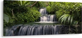 Obraz - Vodopády (120x50 cm)