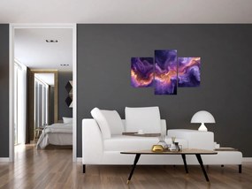 Obraz - Fialová hmlovina (90x60 cm)