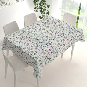 Biante Dekoračný obdĺžnikový obrus Leona LN-145 Olivy na režnom 100x160 cm