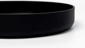 Dekoračná miska ORYVEN, sklolaminát, priemer 34 cm, antracit