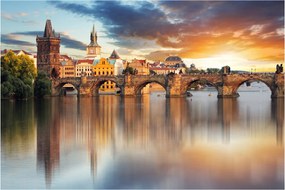 Obraz - Praha (90x60 cm)