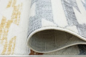 Koberec BROADWAY C0784 biely / žltý / krémový