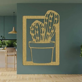 Vyrezávaný minimalistický drevený obraz na stenu | SENTOP PR0402