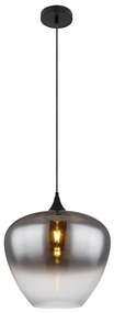 Globo 15548H2 - Luster na lanku MAXY 1xE27/60W/230V čierna