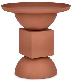 ALKA PRÍRUČNÝ STOLÍK terracotta