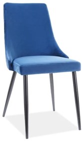 Jedálenská stolička Polly (námornícka modrá + čierna). Vlastná spoľahlivá doprava až k Vám domov. 1050719