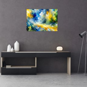 Obraz - Abstraktný slnečný deň (70x50 cm)