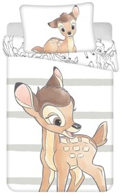 Bavlnené detské obliečky do postieľky 100x135 cm Bambi – Jerry Fabrics