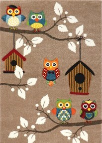 Medipa (Merinos), Detský kusový koberec Diamond Kids 24189/70, 120x170, hnedá, detská izba