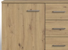 Komoda so zásuvkami Anna, dub artisan