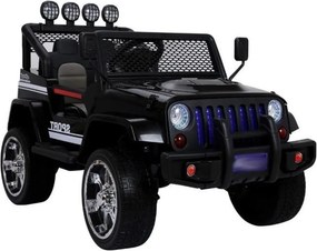 LEAN CARS Elektrické autíčko Jeep S2388 čierne 4x45W