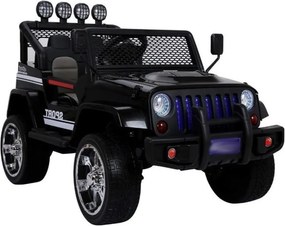 LEAN CARS Elektrické autíčko Jeep S2388 čierne 4x45W