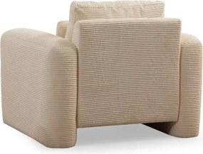 Designové křeslo Lily béžové