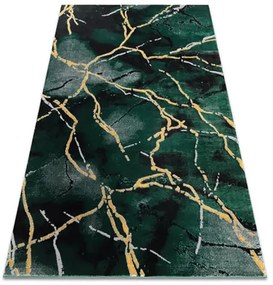 Zelený koberec EMERALD exkluzívny/glamour Veľkosť: 80x150cm