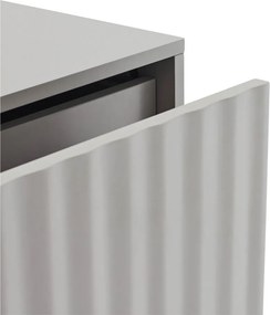 Svetlosivý matný nočný stolík Sierra – Teulat