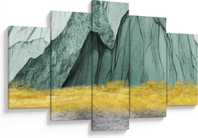 Obraz - Smaragdové hory N⁰3 (150x105 cm)