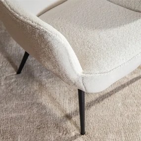 Moderné kreslo biele JAZAN