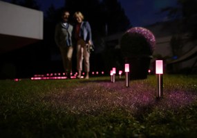 LEDVANCE Chytré záhradné zapichovacie LED osvetlenie SMART WIFI GARDEN POLE, 5,7 W, teplá biela, RGB, 5x zdro