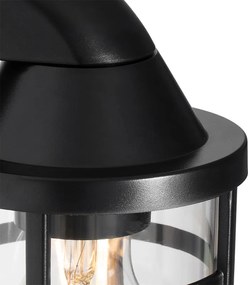 Moderné vonkajšie nástenné svietidlo čierne IP54 - Joeri