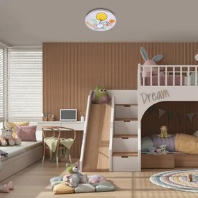 Rabalux 71409 - LED Detské stropné svietidlo HOPPLY LED/24W/230V 3000K