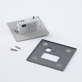 LED schodiskové svietidlo s pohybovým senzorom LED/1,5W/230V 3000/4000/6000K strieborné