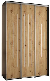 Skriňa 45 Canaris 12 160 čierna/artisan/silver