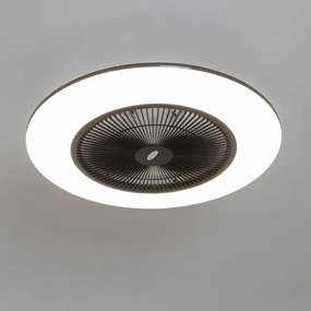 Brilagi - LED Stmievateľné svietidlo s ventilátorom AURA LED/38W/230V čierna + DO